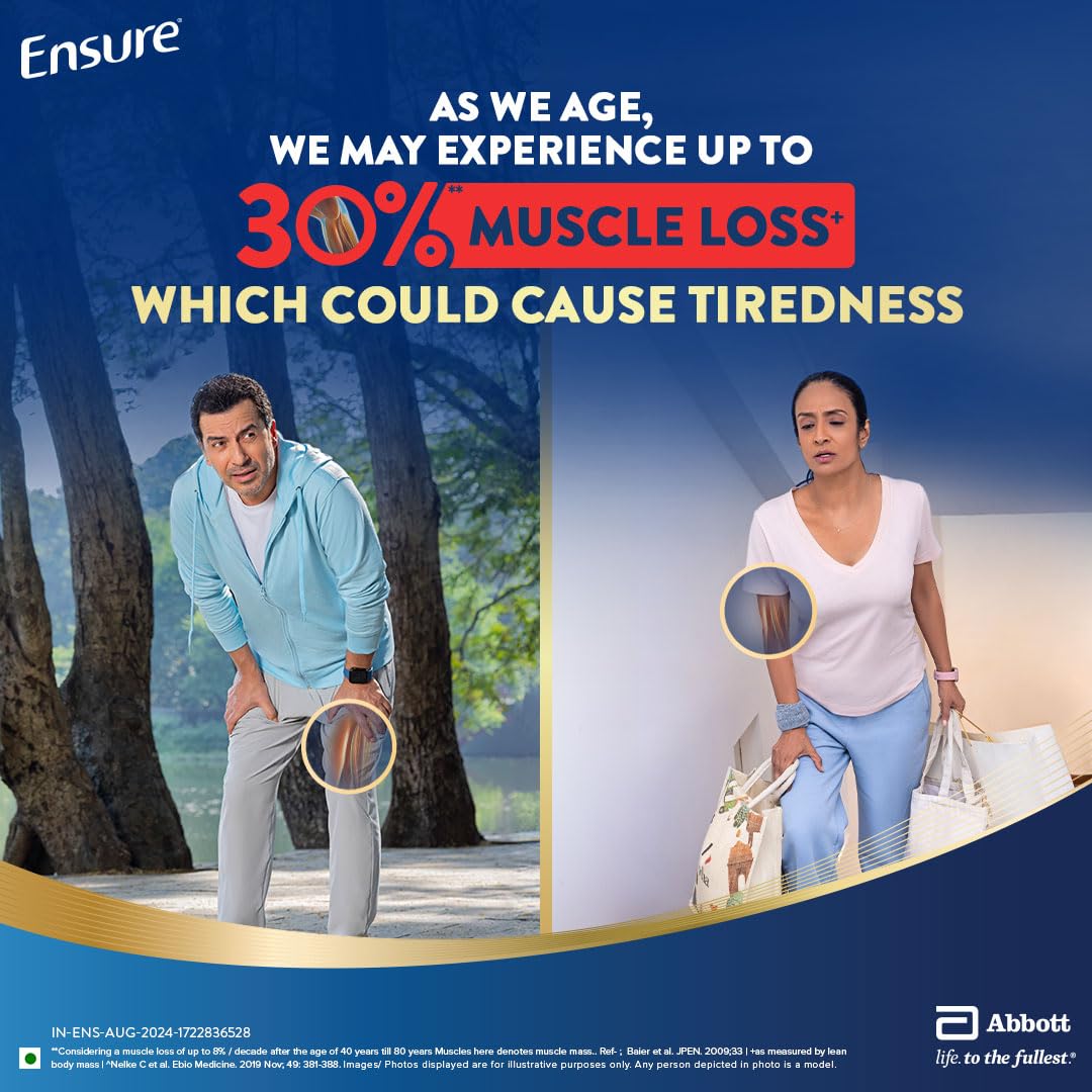 Ensure No 1 Nutritional Supplement Drink Powder Vanilla 375gm