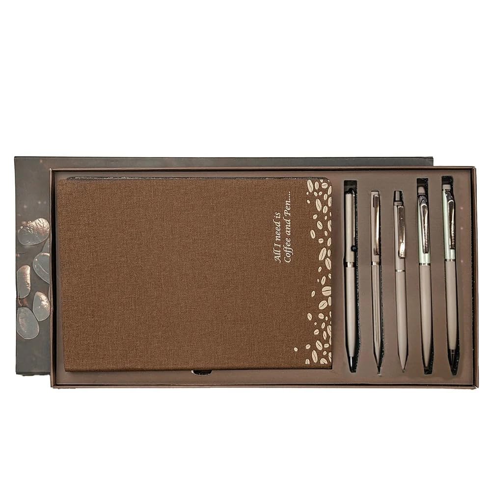 Submarine 1625 Premium Coffee Aroma Pen & Diary Gift Set