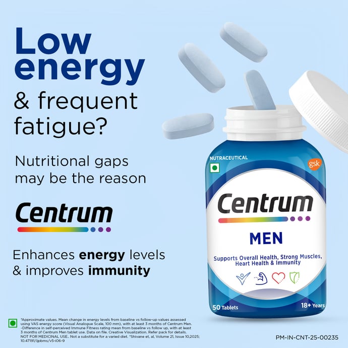 Centrum Men 50 Tablets