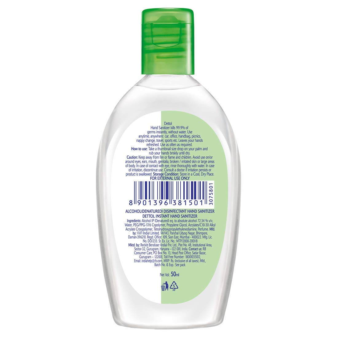 Dettol Original Instant Hand Sanitizer 50 ml