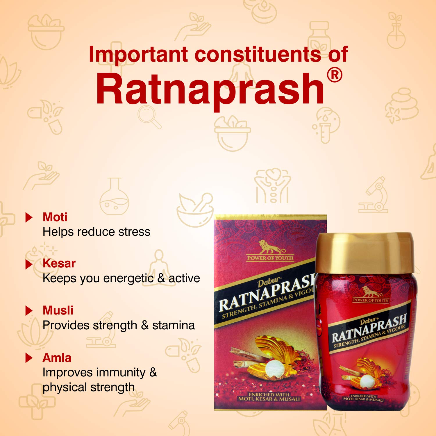Dabur Ratnaprash - 450 gm