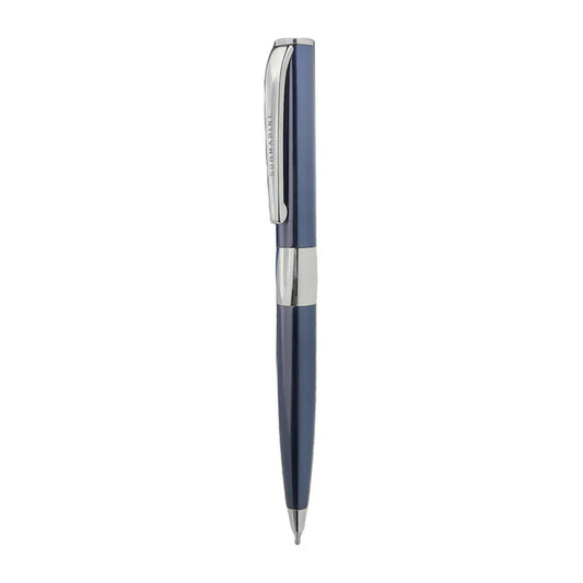 Blue Chrome Ball Pen