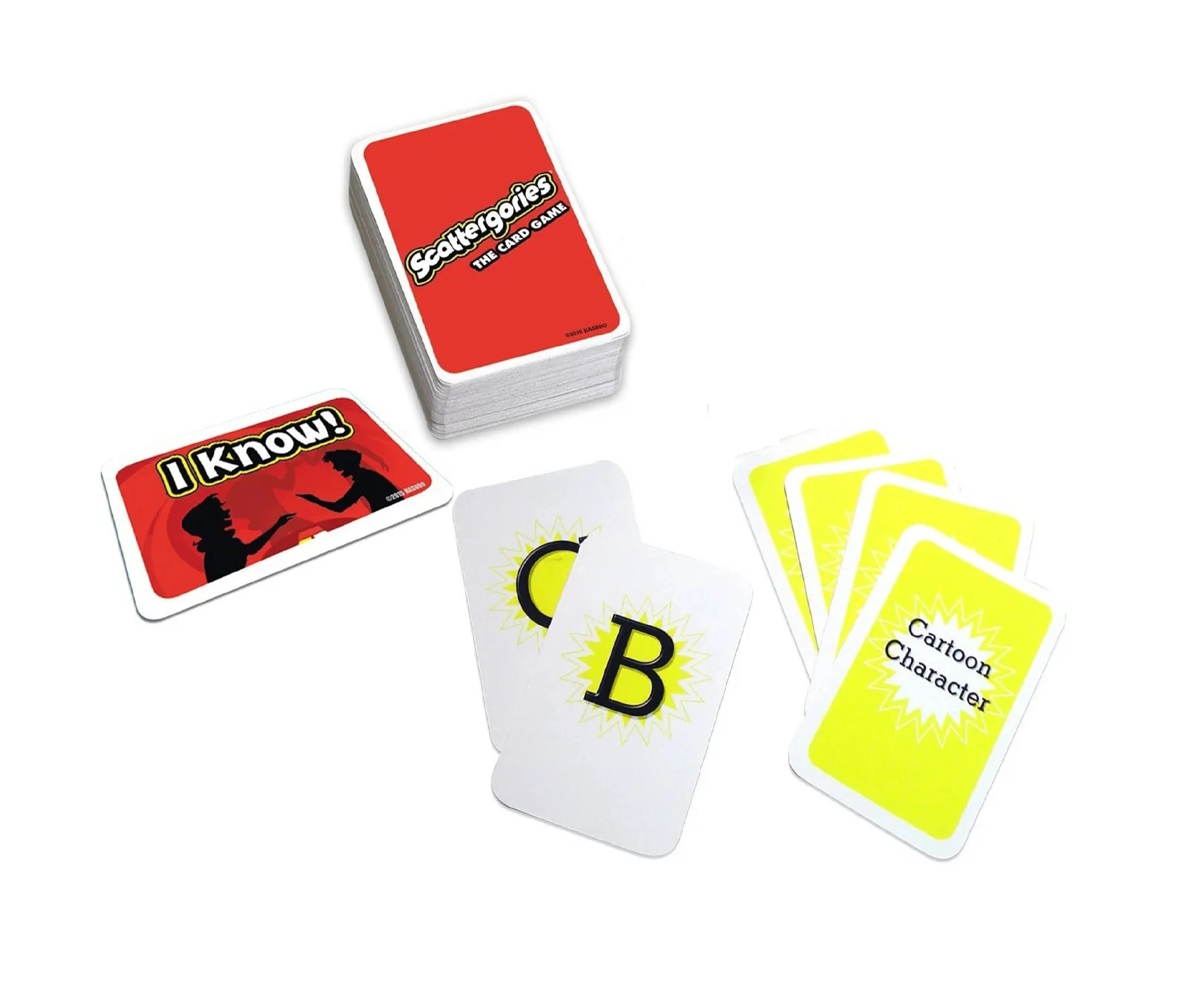 UNO Scattergories Card Game - The Fun, Fast paced Game of Categories For Kids