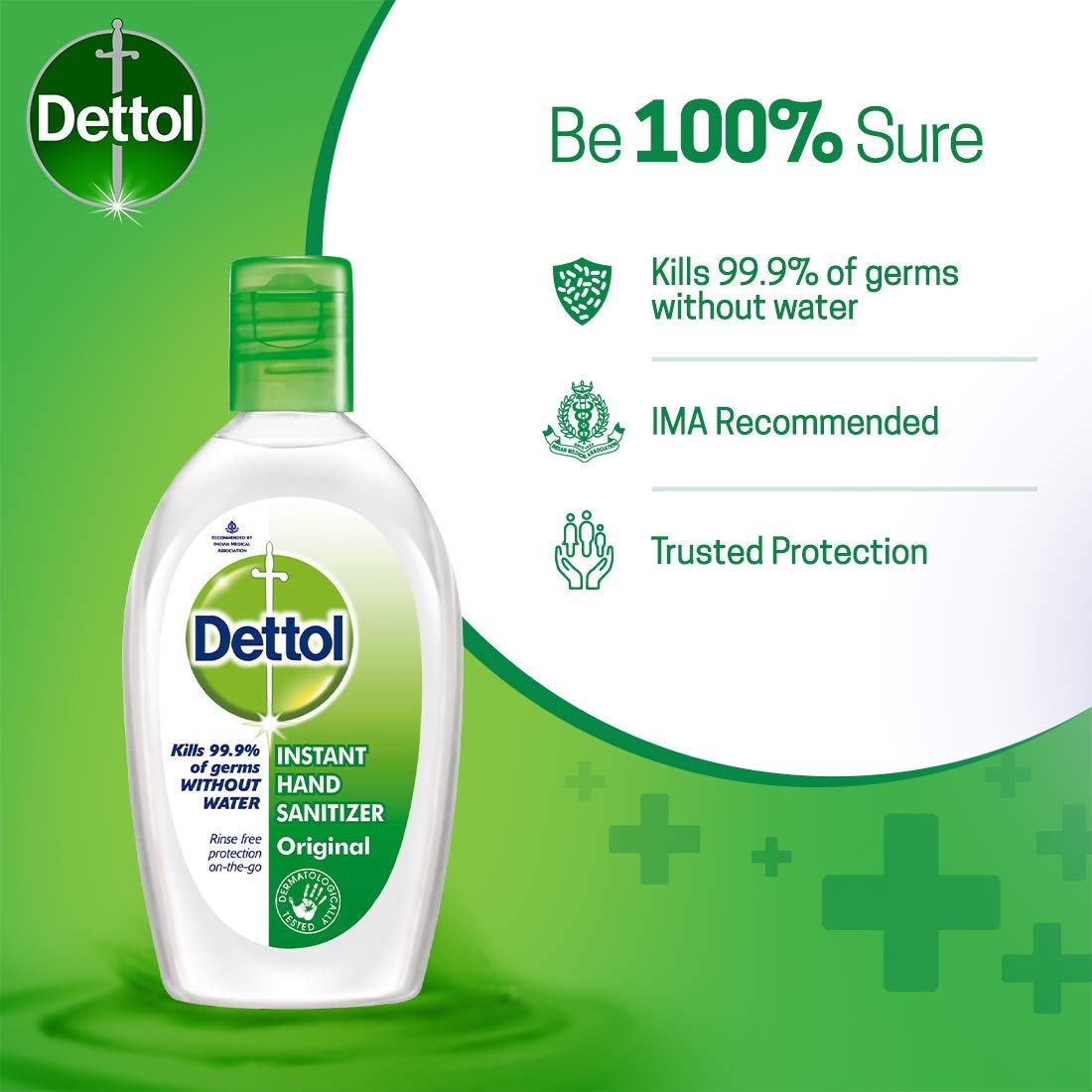 Dettol Original Instant Hand Sanitizer 50 ml