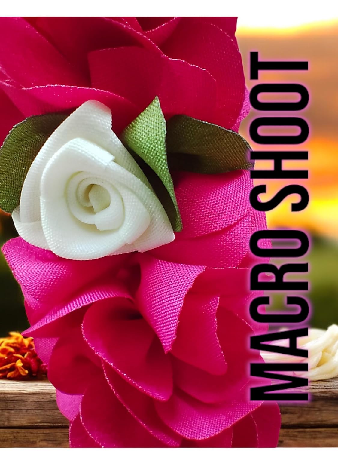 Flower or Mala for God Photo Frame Home Decoration Multipurpose Multicolour