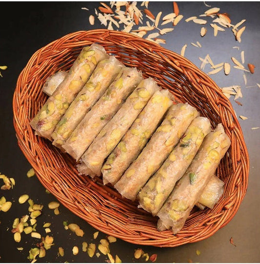 Olive Mithaii Dryfruit Putharekulu - 5 pcs