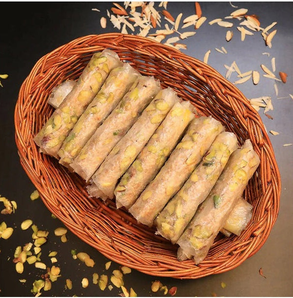 Olive Mithaii Dryfruit Putharekulu - 5 pcs