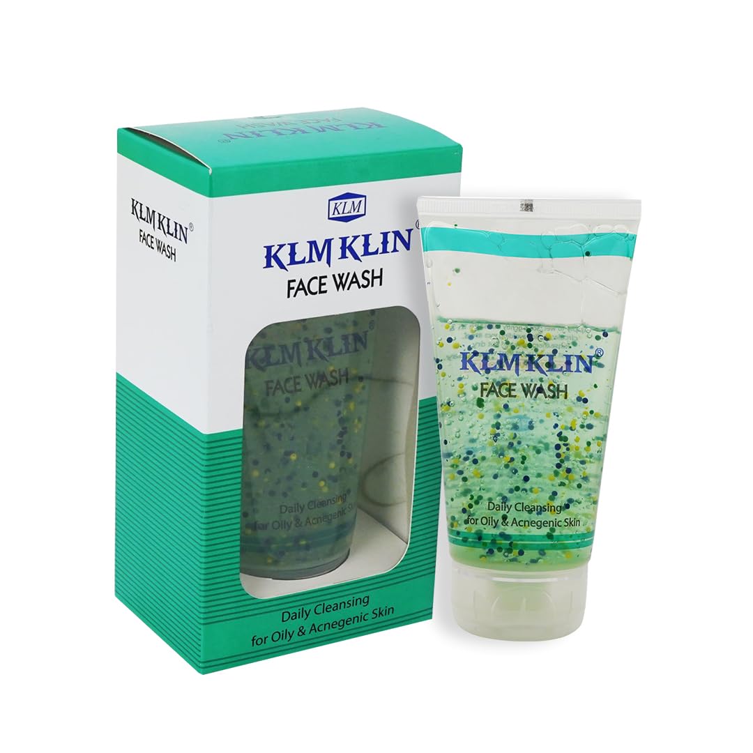KLM Klin Face Wash Daily Cleansing For Oily & Acnegenic Skin - 100 ml