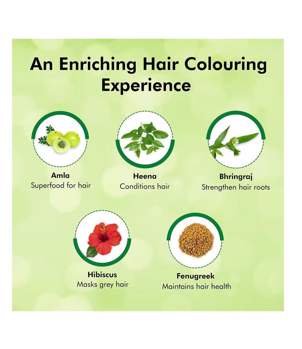 Indica Easy Shampoo Hair Color Natural Black (25ml)