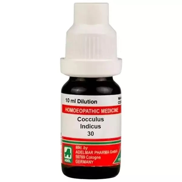 Adel Germany Homeopathic Cocculus Indicus Dilution 30 Ch for vertigo
