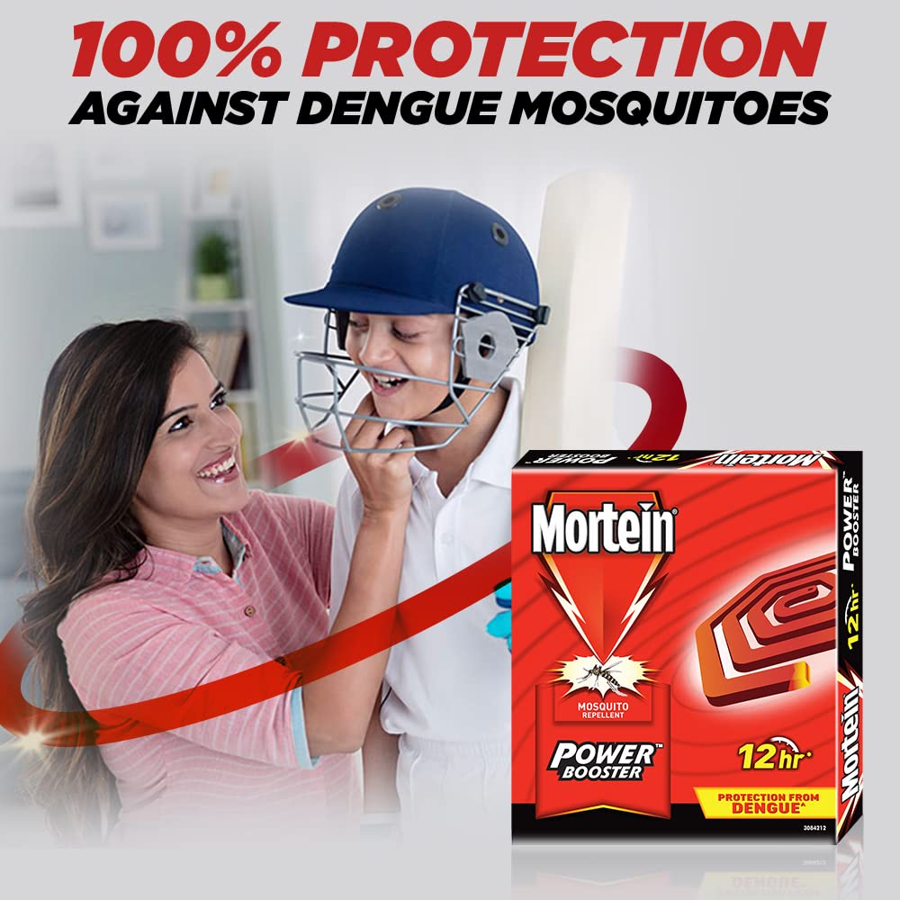 Mortein Power Booster 12hrs Coil - Pack of 10
