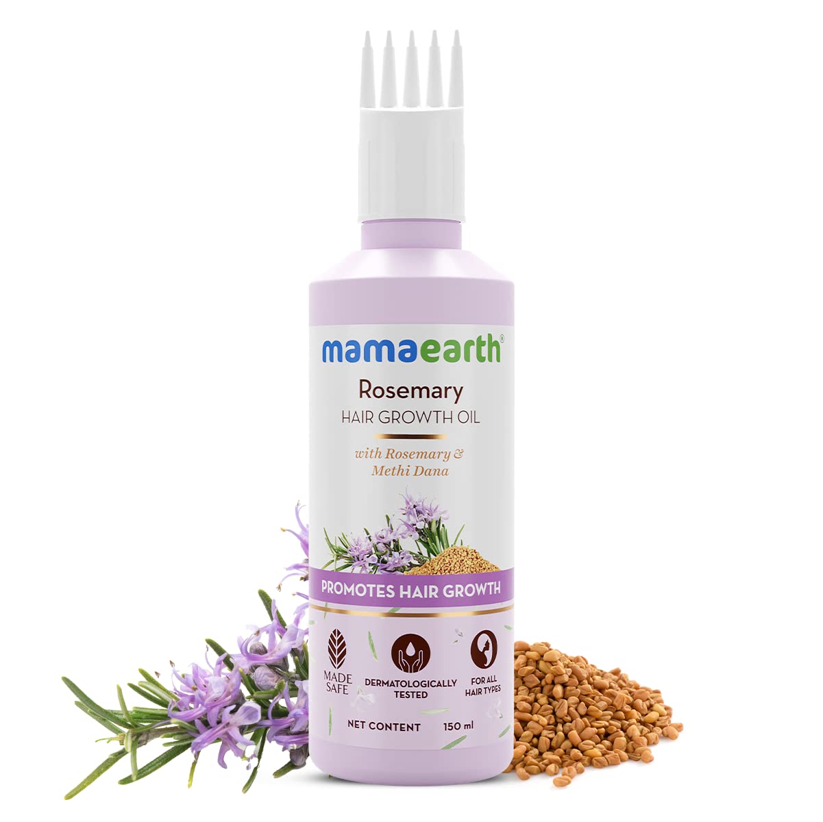 Mamaearth Rosemary Hair Growth Oil with Rosemary & Methi Dana - 150 ml