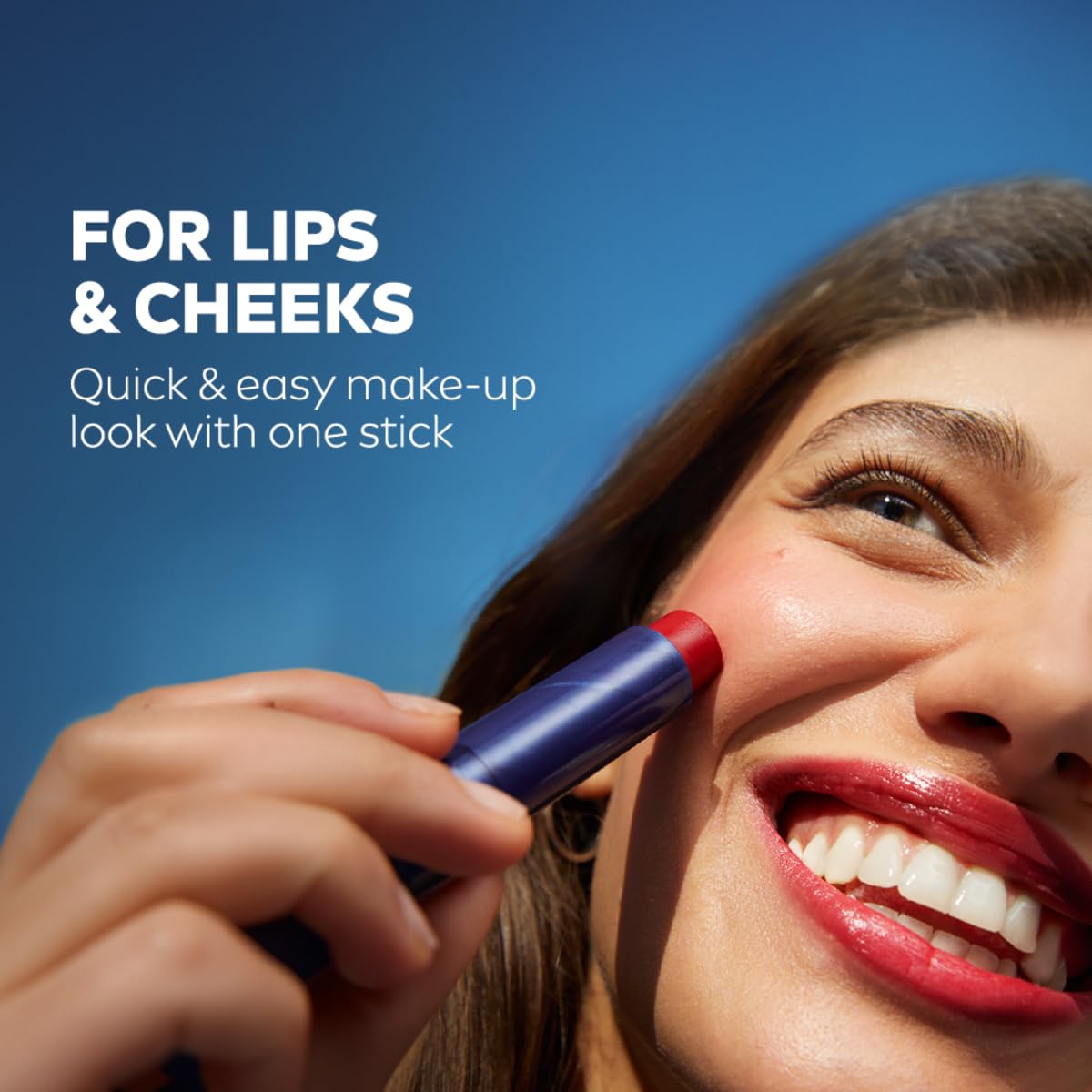 Nivea Lip Caring Beauty Red Lip Balm With SPF 30 - Red - 4.8 gm