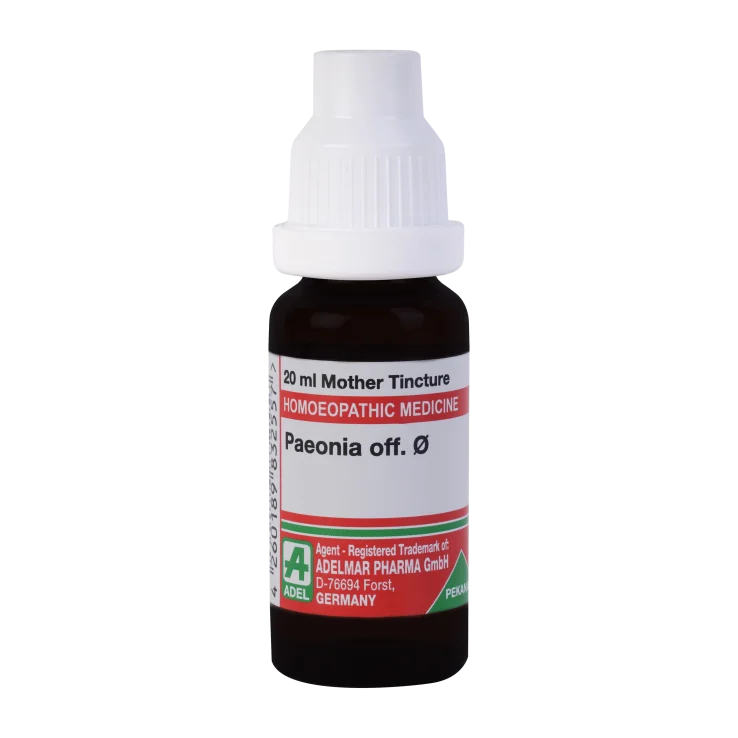 Adel Pekana Germany Homeopathic Paeonia Officinalis 1X (Q) (20ml) for Rash Itching Piles constipation