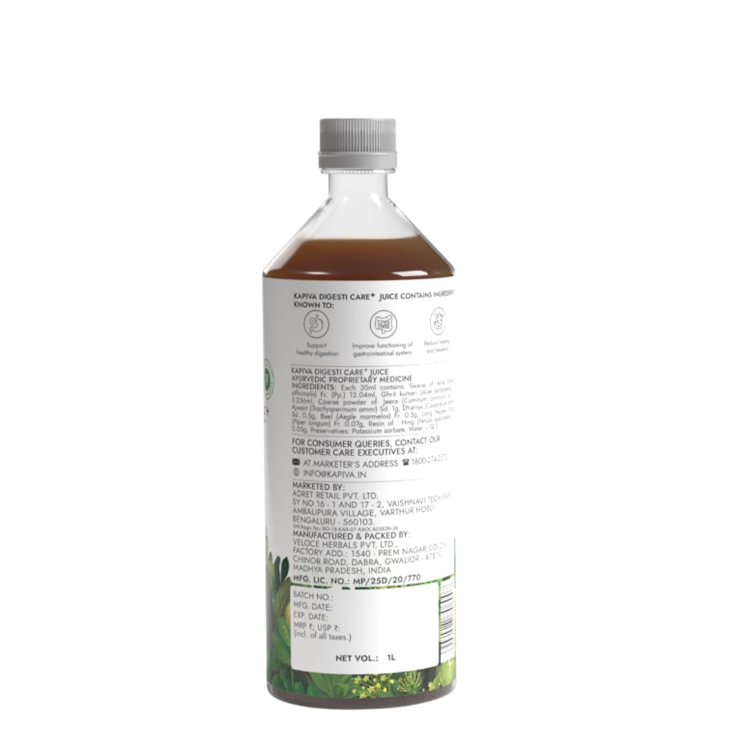 Kapiva Digesti Care+ Juice - 1L