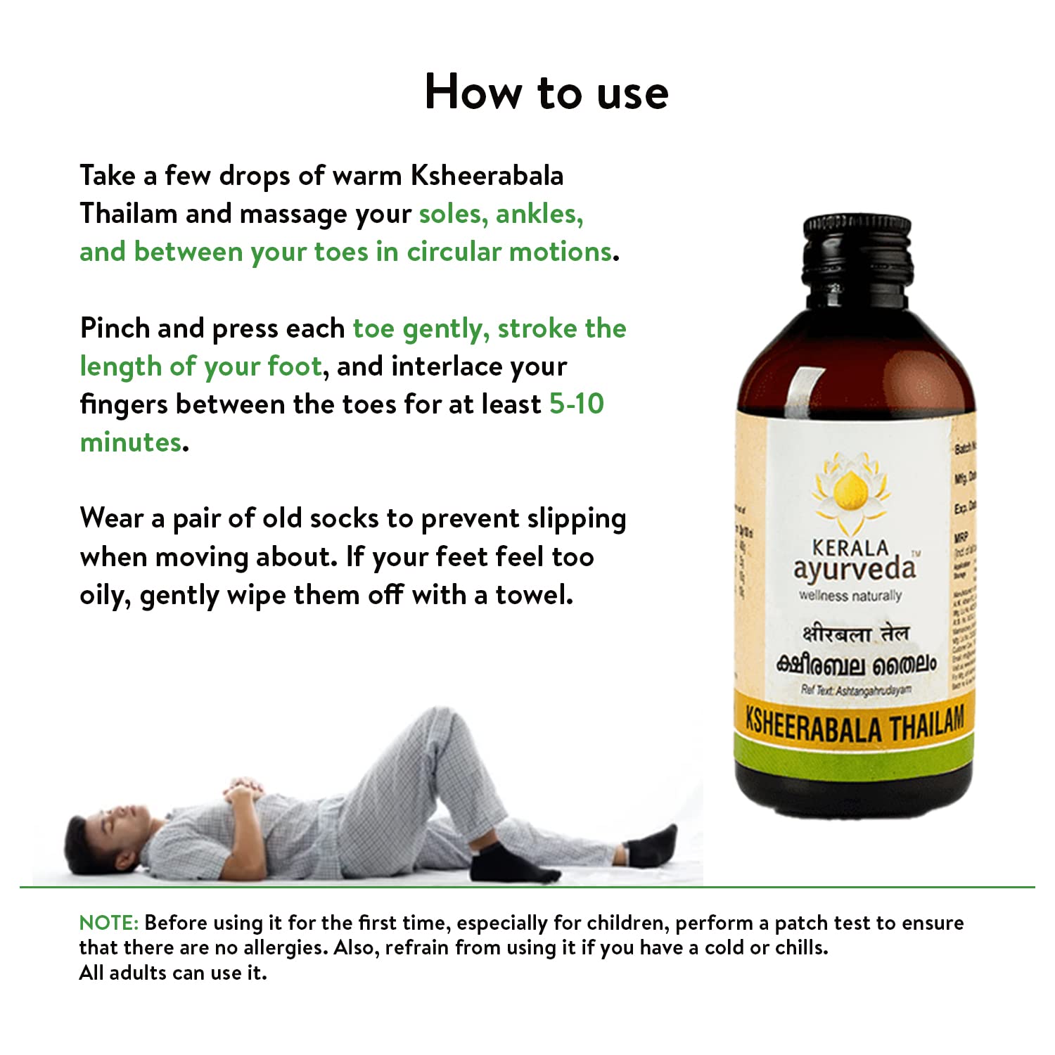 Kerala Ayurveda Ksheerabala Thailam - 200 ml