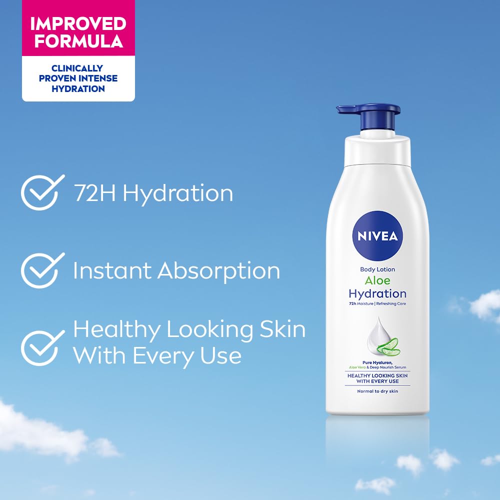 Nivea Body Lotion Aloe Hydration 48h - 400 ml
