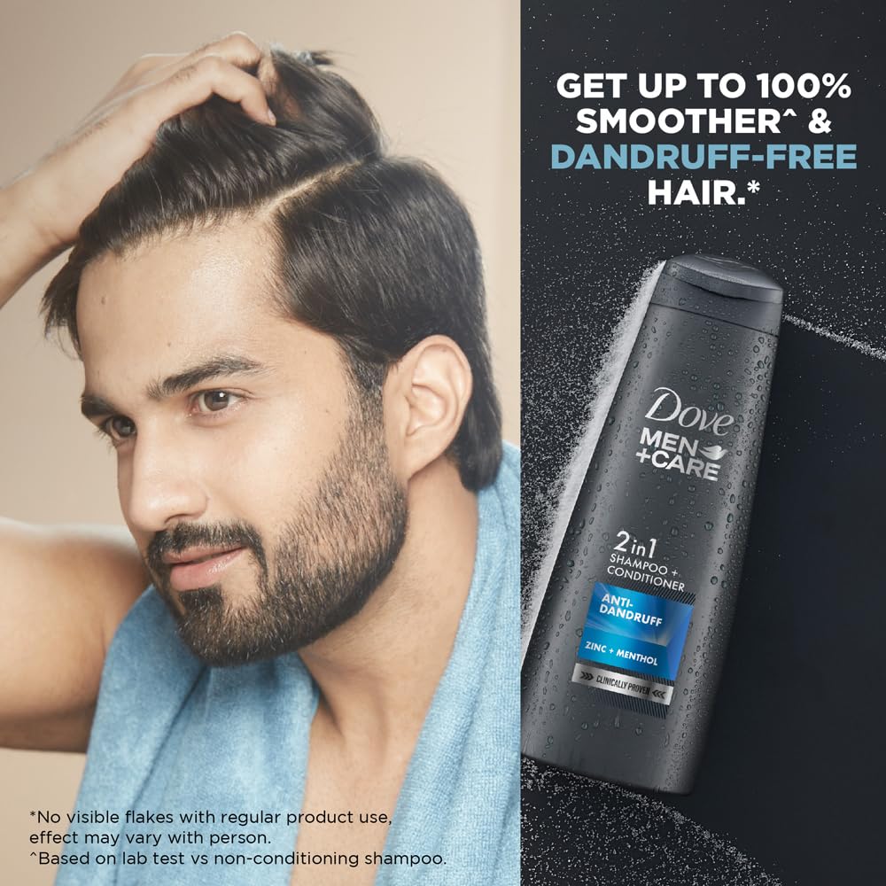 Dove Men +Care Anti Dandruff 2 In 1 Shampoo + Conditioner - 180 ml