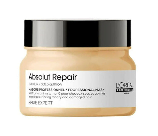 LOreal Paris Scalp Advanced Anti Discomfort Shampoo & Absolute Repair Hair Mask - Combo - 300ml + 250ml