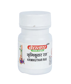 Baidyanath Herbal Krimikuthar Ras For Intestinal worm 80(tab)
