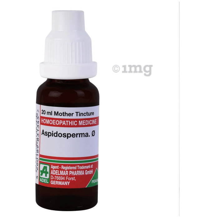 Adel Homeopathy Aspidosperma Mother Tincture Q - 20 ml