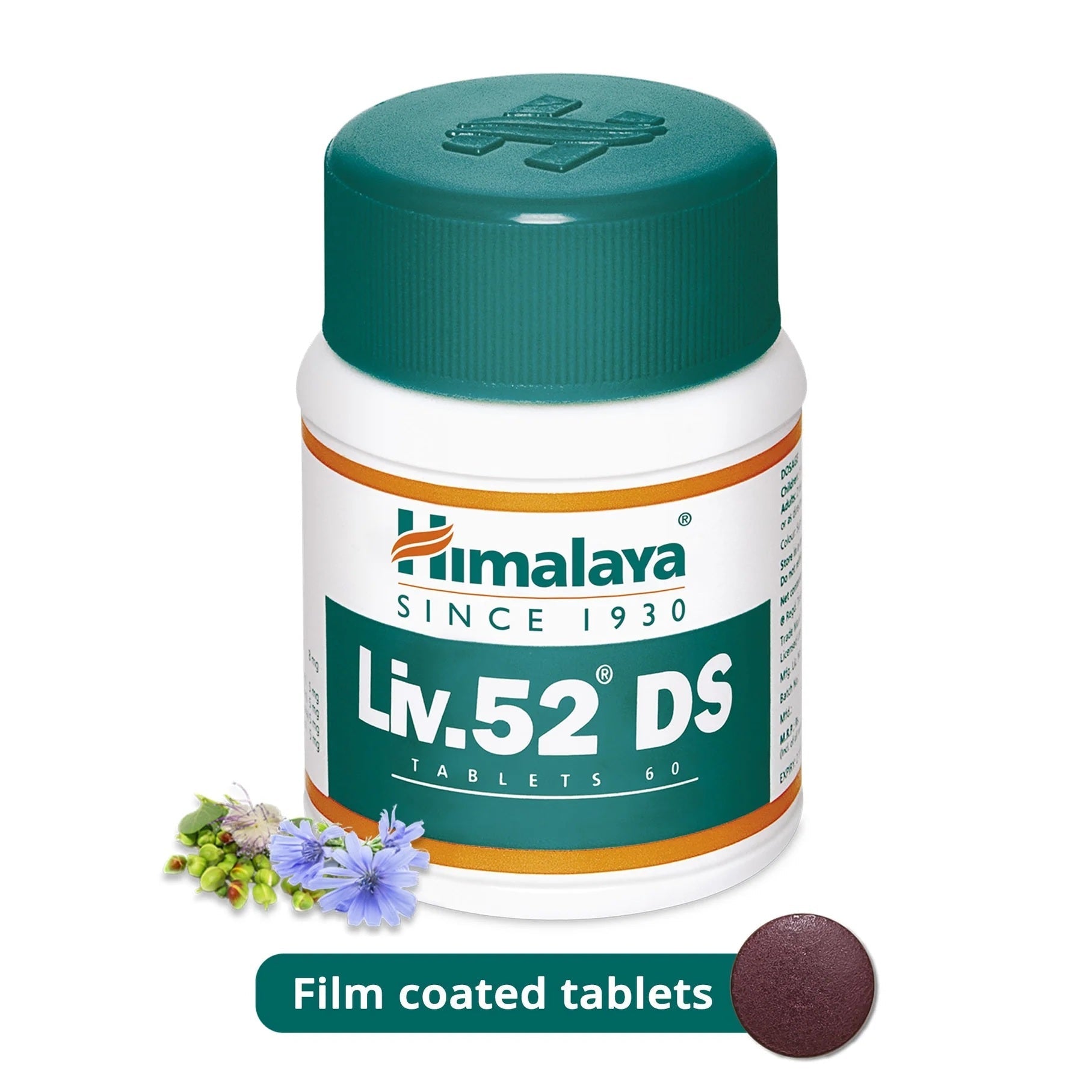 Himalaya liv 52 DS Tab - 60 tabs - Pack of 1