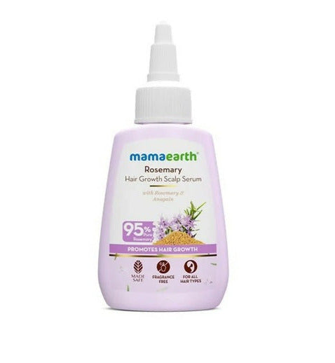 Mamaearth Rosemary Hair Growth Scalp Serum with 95% Pure Rosemary Oil - 50 ml