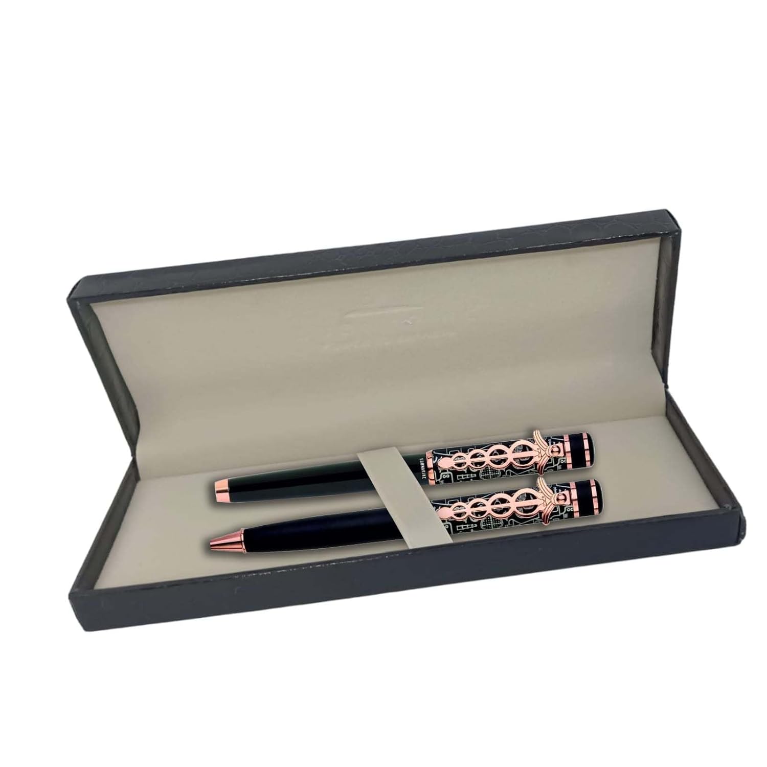Submarine 1021 Doctor Clip Premium Ball Pen & Roller Pen Combo