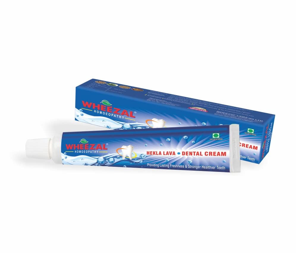 Wheezal Hekla Lava Dental Cream - 100 gm