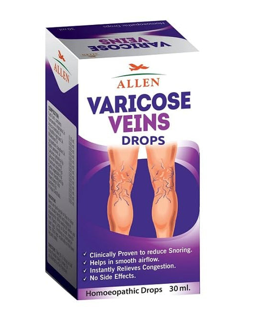 Allen Homeopathy Varicose Vein Drops - 30 ml