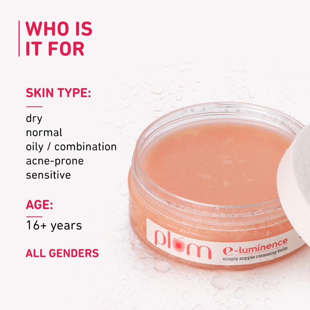 Plum E-Luminence Simply Supple Cleansing Balm - 90 gm