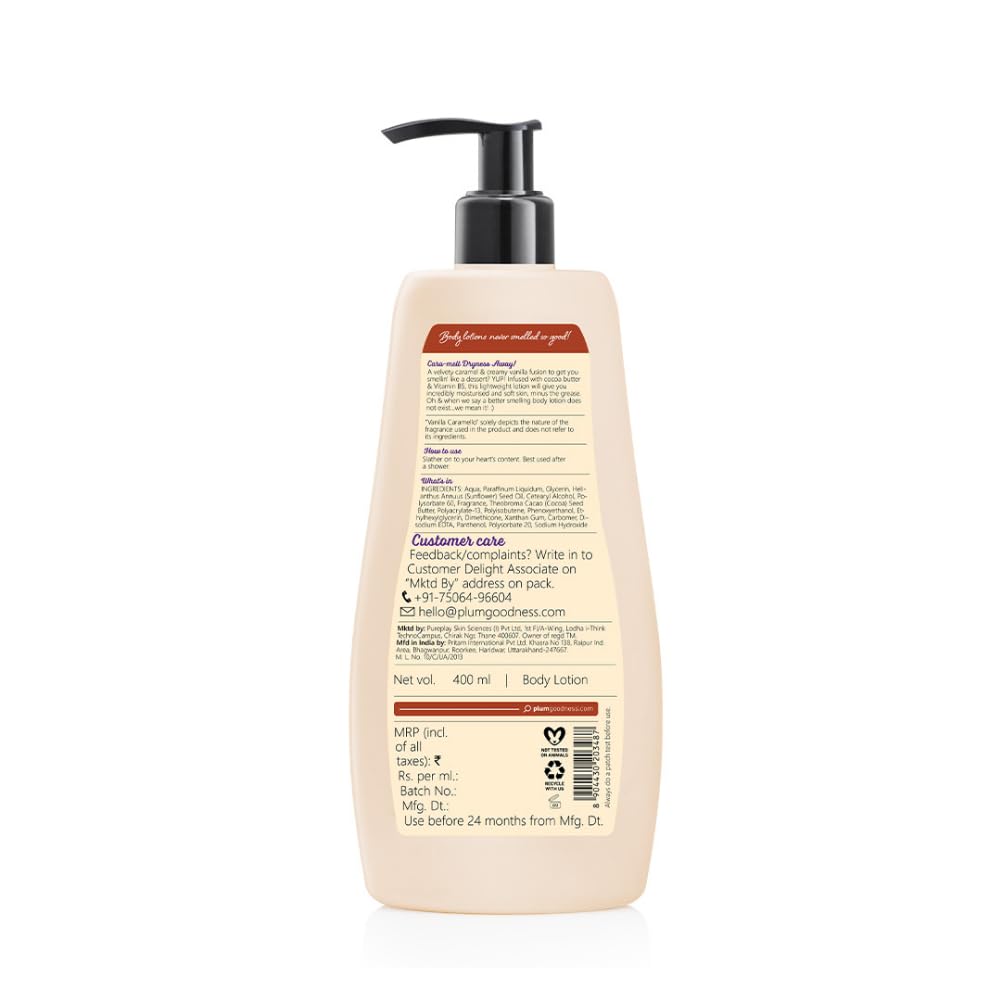 Plum BodyLovin Vanilla Caramello Body Lotion - 240 ml