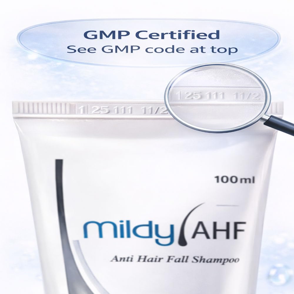 Intas Mildy AHF Anti Hair Fall Shampoo - 100 ml
