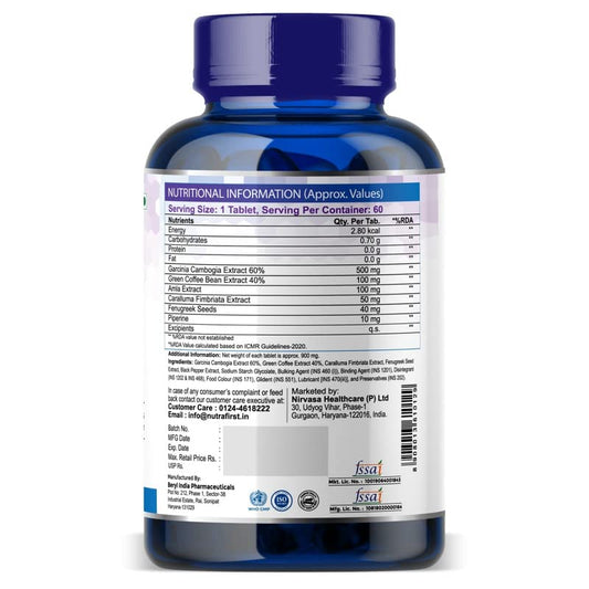 Nutrafirst KETO Advanced Capsules - 60 tabs