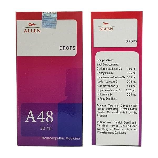 Allen Homeopathy A48 Drops - 30 ml