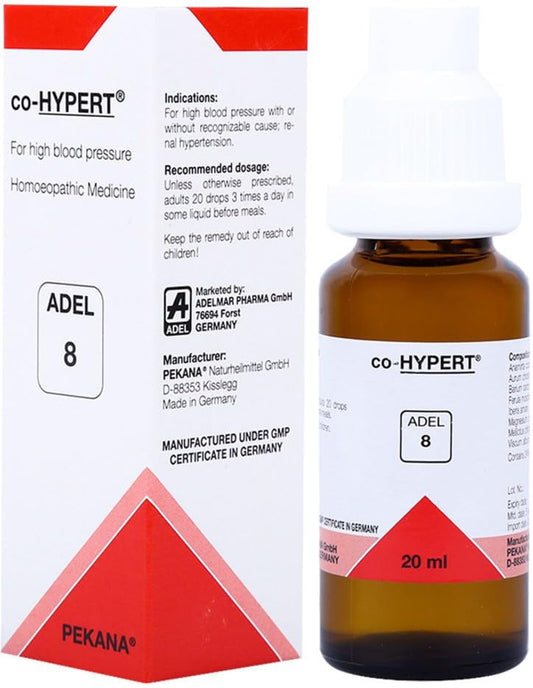 Adel Homeopathy 8 Co-Hypert Drop - 20 ml