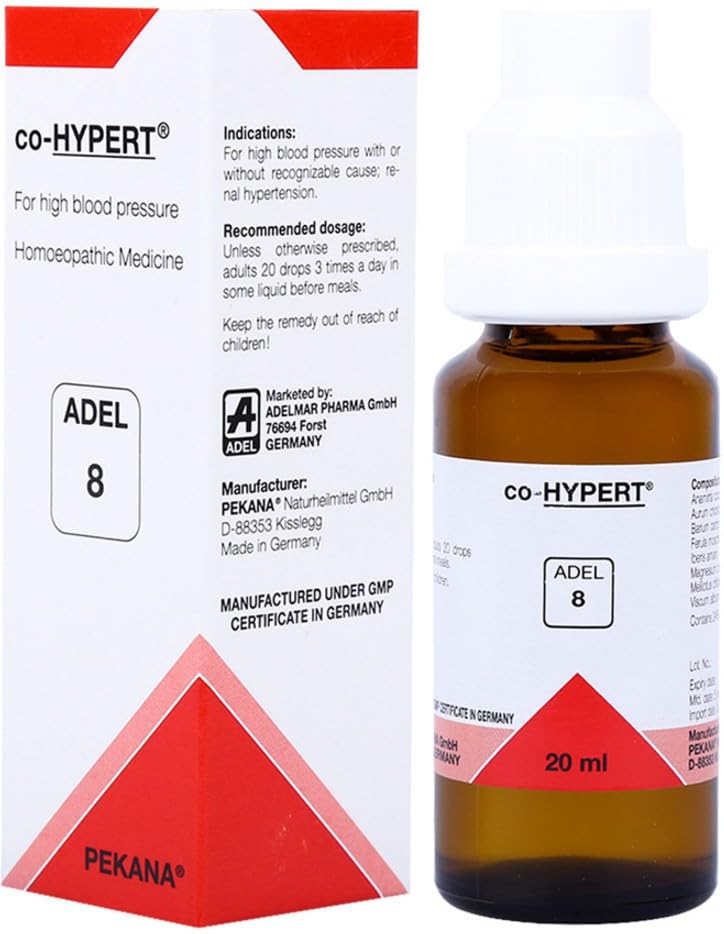 Adel Homeopathy 8 Co-Hypert Drop - 20 ml
