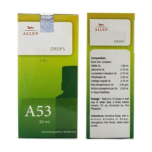 Allen Homeopathy A53 Drops - 30 ml