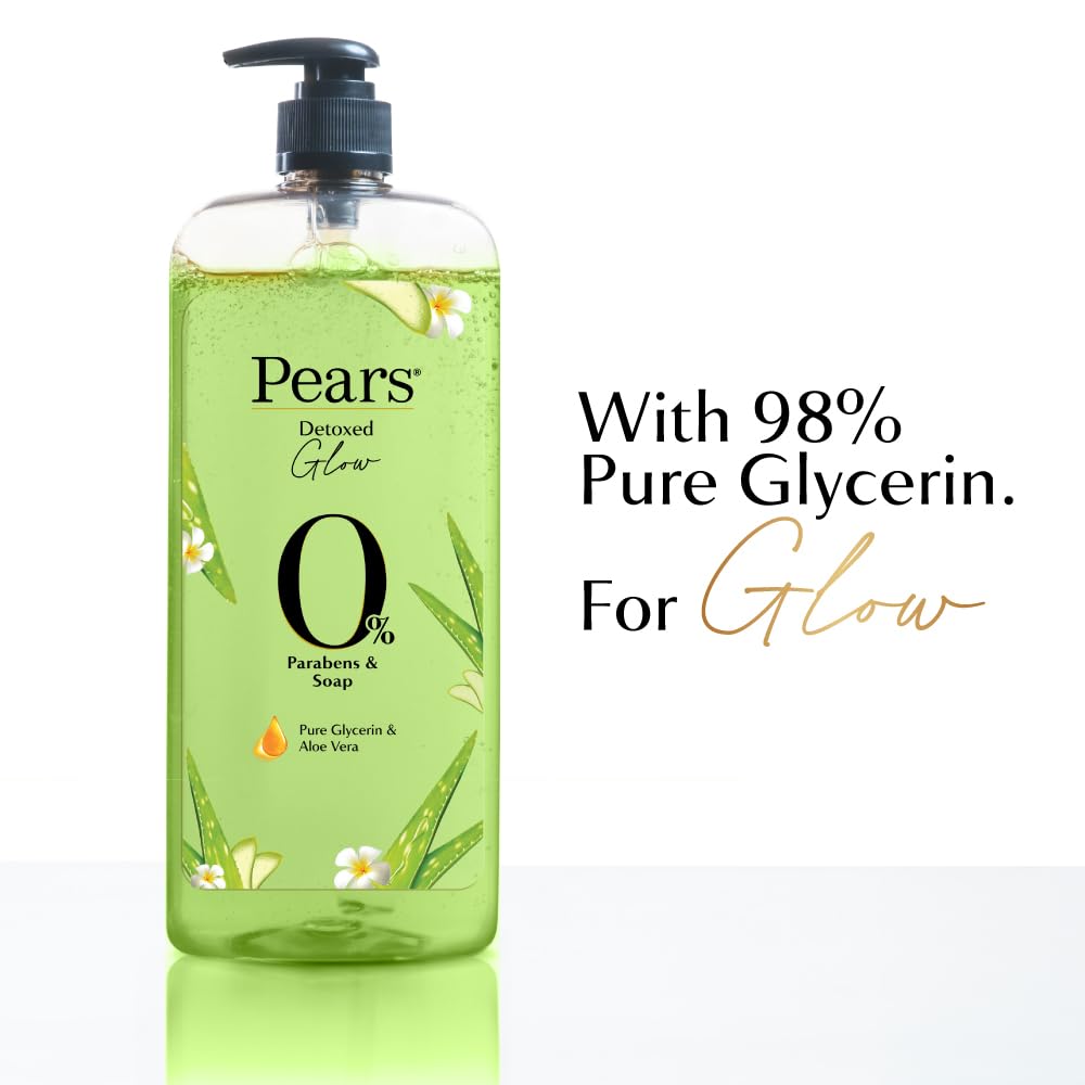 Pears Oil Clear & Glow And Naturale Detoxifying Aloevera Body Wash Combo - Combo