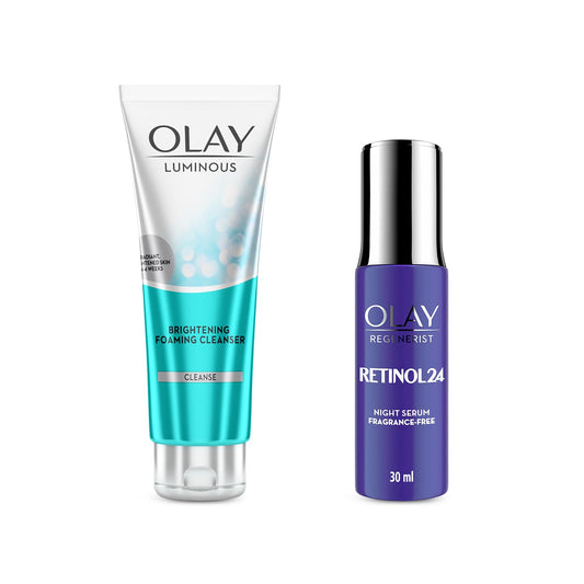 Olay Regenerist Micro-sculpting Cream Mini and Regenerist Anti-ageing Serum Combo - combo