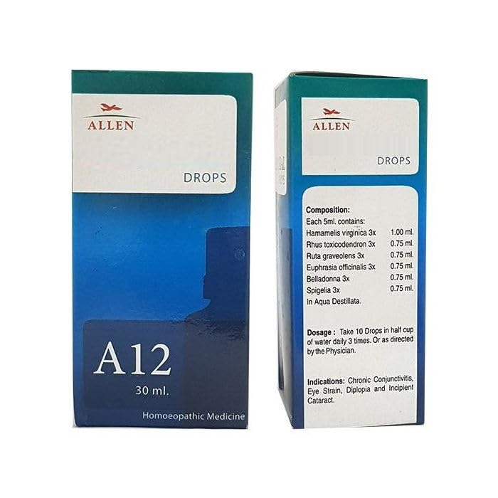 Allen Homeopathy A12 Drops - 30 ml