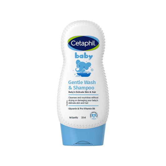 Cetaphil Baby Gentle Wash & Shampoo With Glycerin & Panthenol - 230 ml