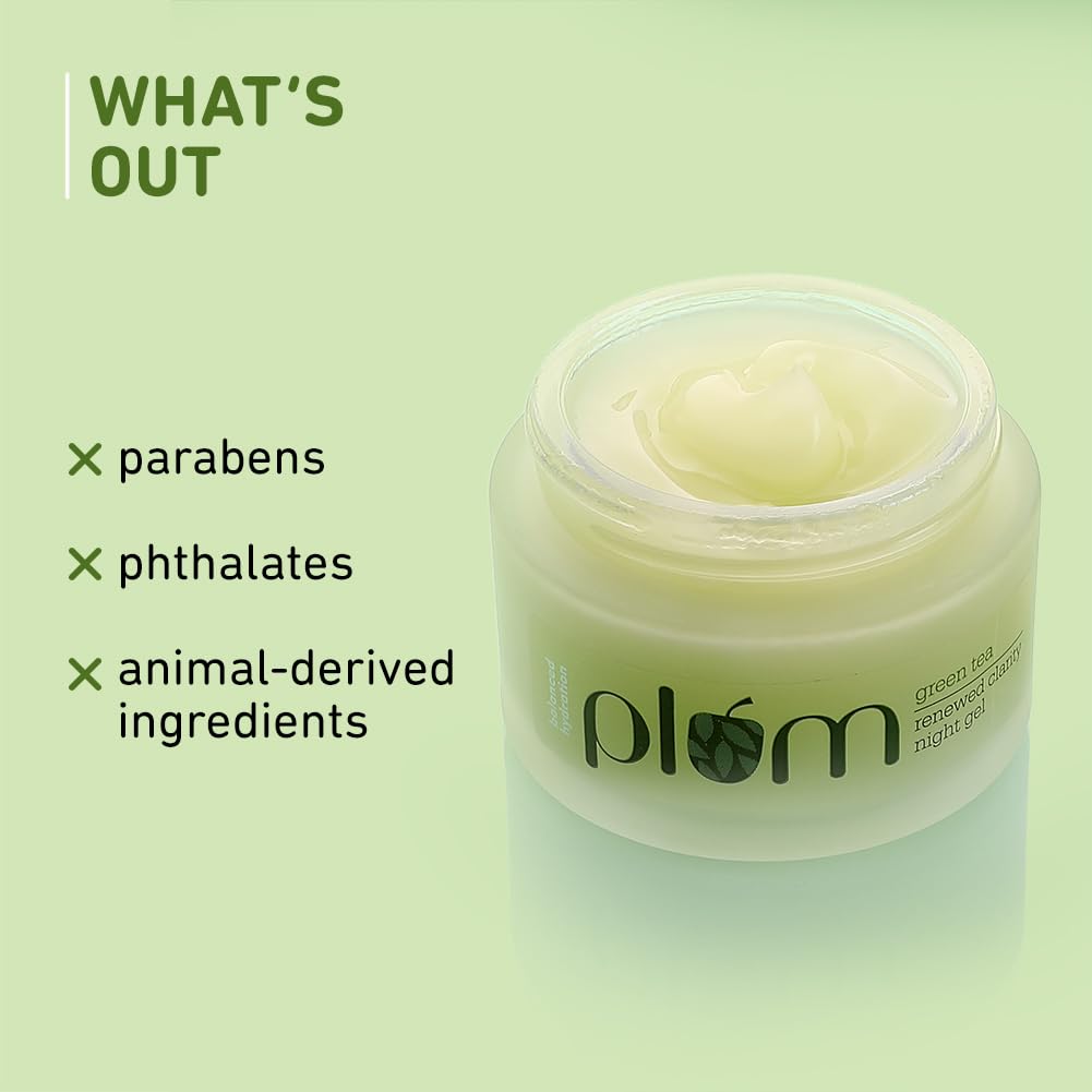 Plum Green Tea Renewed Clarity Night Gel - 50 ml