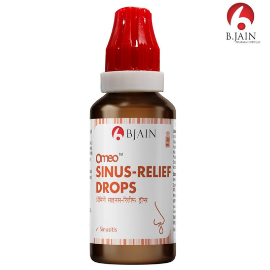 Bjain Homeopathy Omeo Sinus-Relief Drops - 30 ML