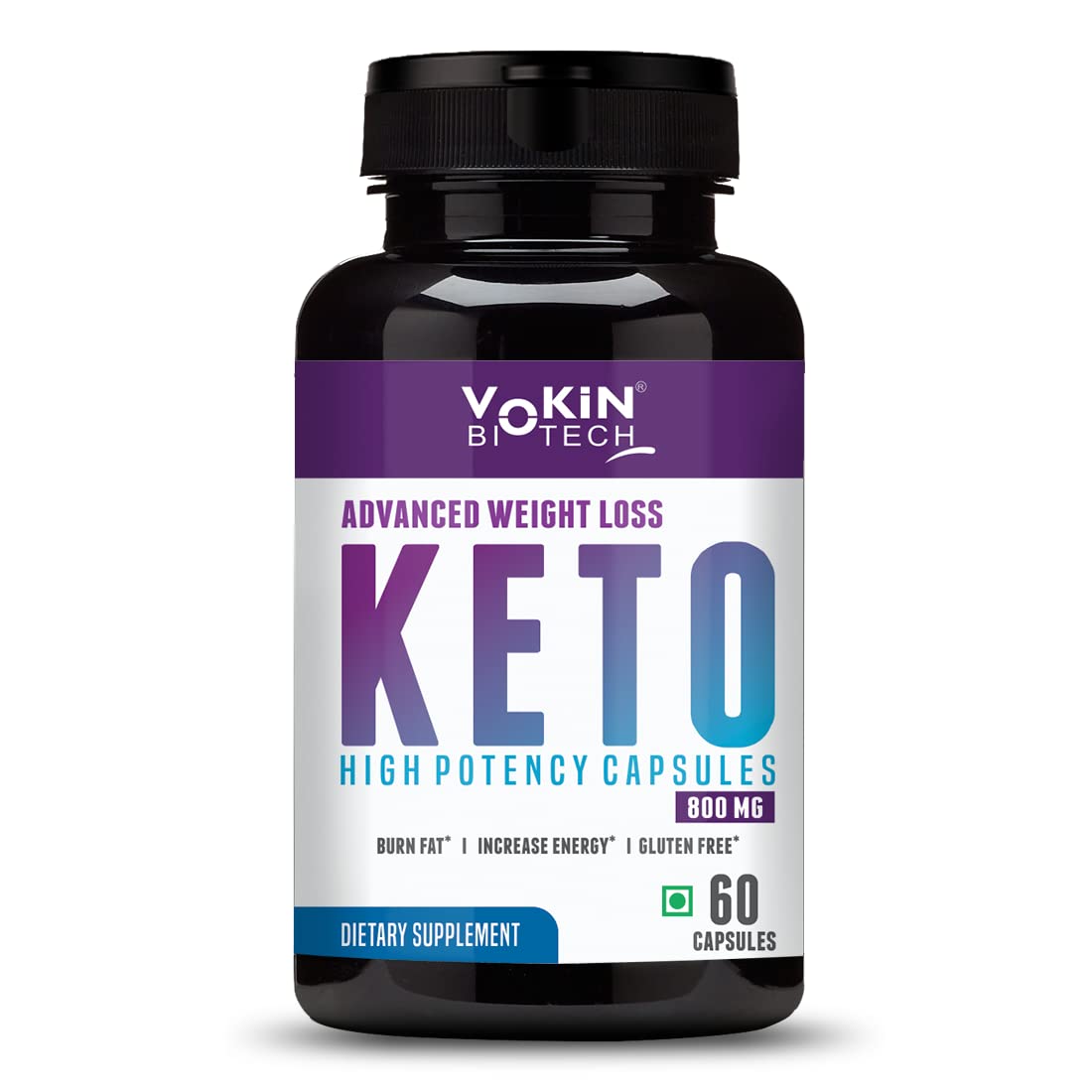 Vokin Biotech Keto Advanced with Green Coffee Extract For Weight Management