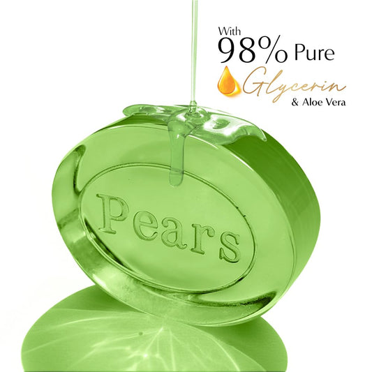 Pears Naturale Aloe Vera Detoxifying Bathing Bar - Pack of 3 - 125 gm