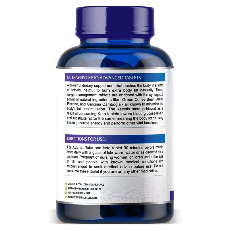 Nutrafirst KETO Advanced Capsules - 60 tabs
