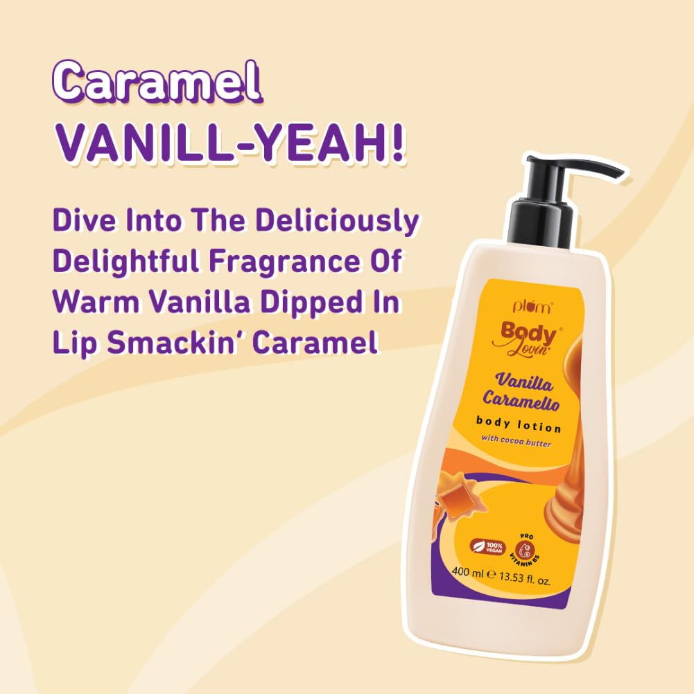 Plum BodyLovin Vanilla Caramello Body Lotion - 240 ml