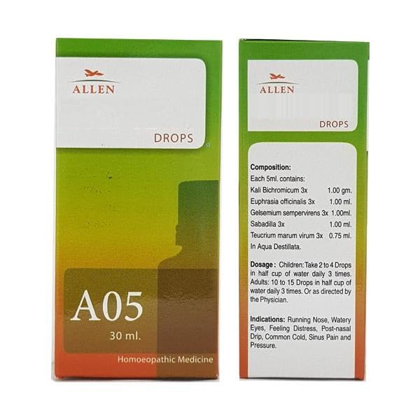 Allen Homeopathy A05 Drops - 30 ml