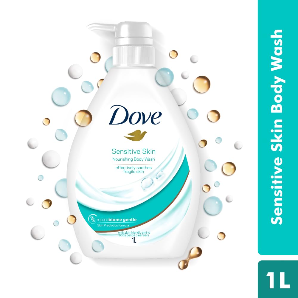 Dove Body Wash - Beauty Nourishing For Sensitive Skin - 1000 ml - Pack of 1